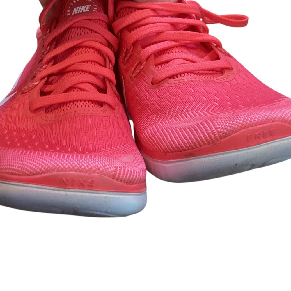 Nike Women’s Free RN 2018 Running Shoes Size 7.5 #942837-801 Ember Glow Color - Picture 10 of 11